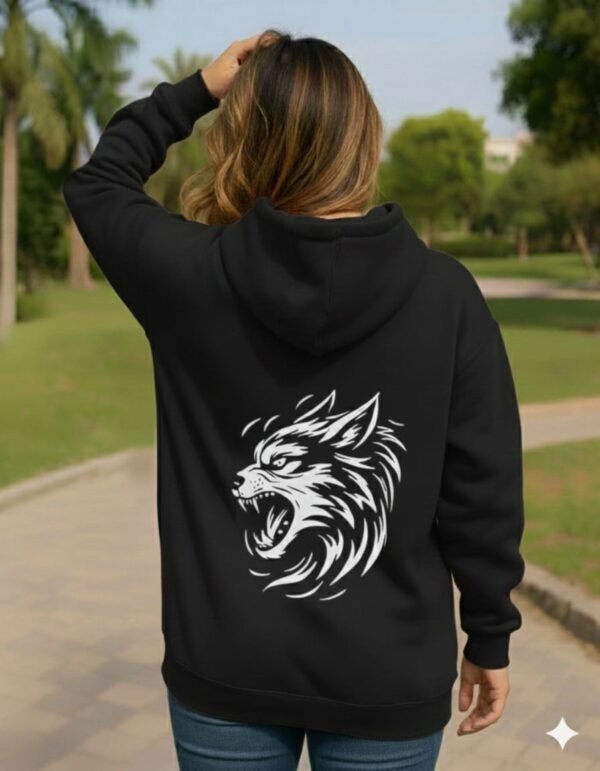 هودي يناسب الشباب والبنات أسود